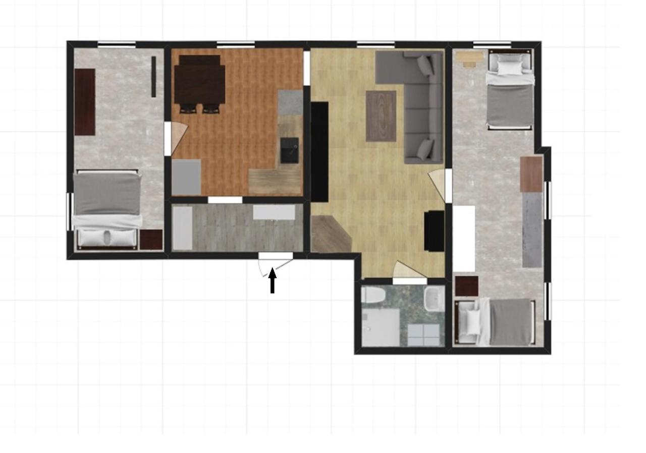 Apart Wilhelmina 75M2 Katowice Exteriör bild